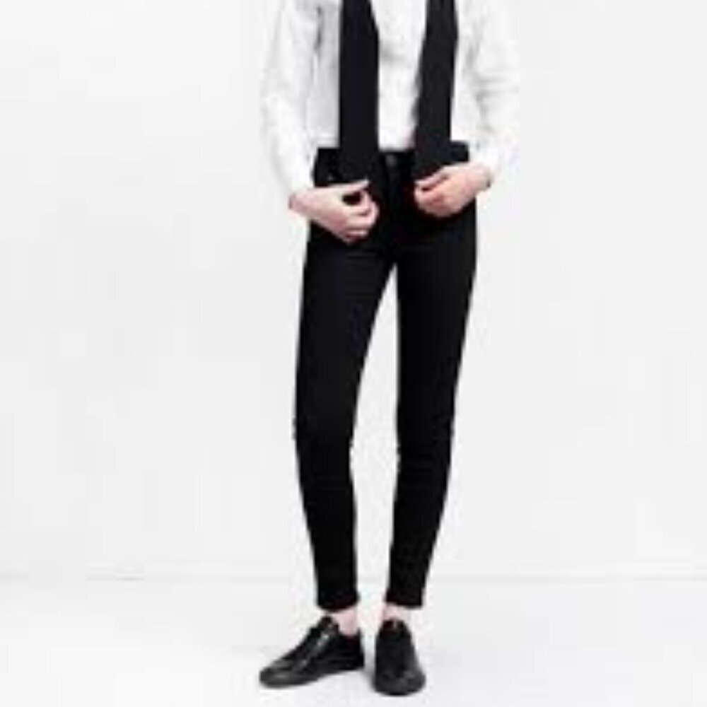 Acne Studios Women's Skin Black Jeans Size 25